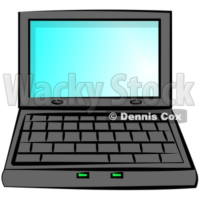 Personal Laptop Computer Clipart © djart #4799