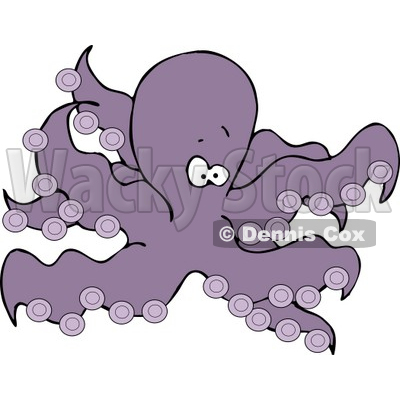 octopus clip art. the Genus Octopus Clipart