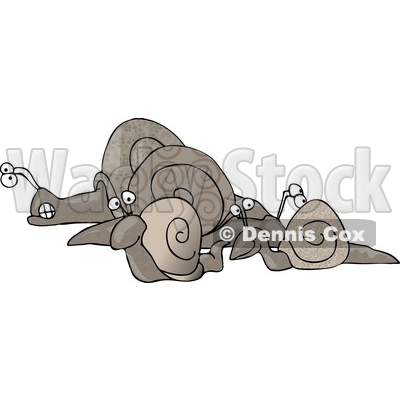 Group of Snails Clipart © djart #5105