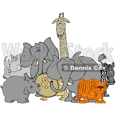 Free Clipart Zoo. Royalty-Free (RF) Clipart