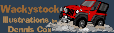 Wacky Stock Cartoons by Dennis Cox