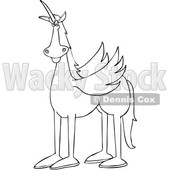 Cartoon Winged Unicorn © djart #1690827