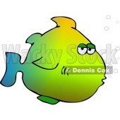 Yellow Marine Fish Clipart © djart #4590