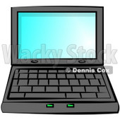 Personal Laptop Computer Clipart © djart #4799