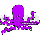 Octopus (also known as the Devilfish) Clipart © djart #4881