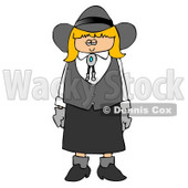 Young Blond Haired Cowgirl Clipart © djart #4941