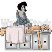 Massage Therapist Cartoon