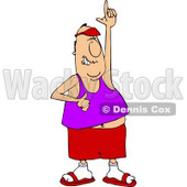 Dork Man Who Thinks He Cool Clipart © djart #4966