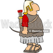 Roman Army Soldier Archer Clipart © djart #5076