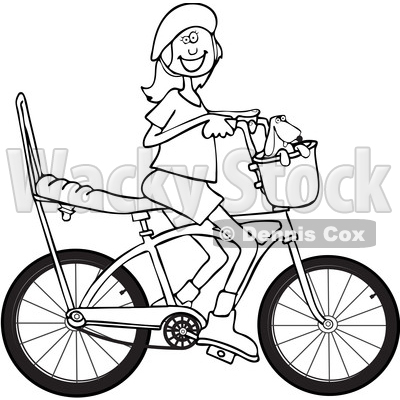 Bicycle Clip Art Black And White High Quality Coloring Pages For Kids 2