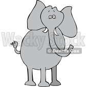 Cartoon Elephant © djart #1633289