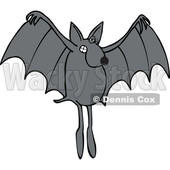Cartoon Dog Bat © djart #1637314