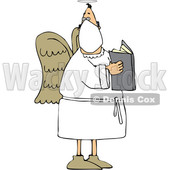 Cartoon Male Angel Wearing a Mask © djart #1705748