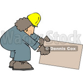 Female Construction Worker Clipart © djart #4637