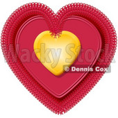 Valentine Heart Clipart Illustration © djart #5735