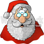 Santa Claus' Face Clipart Picture © djart #6084